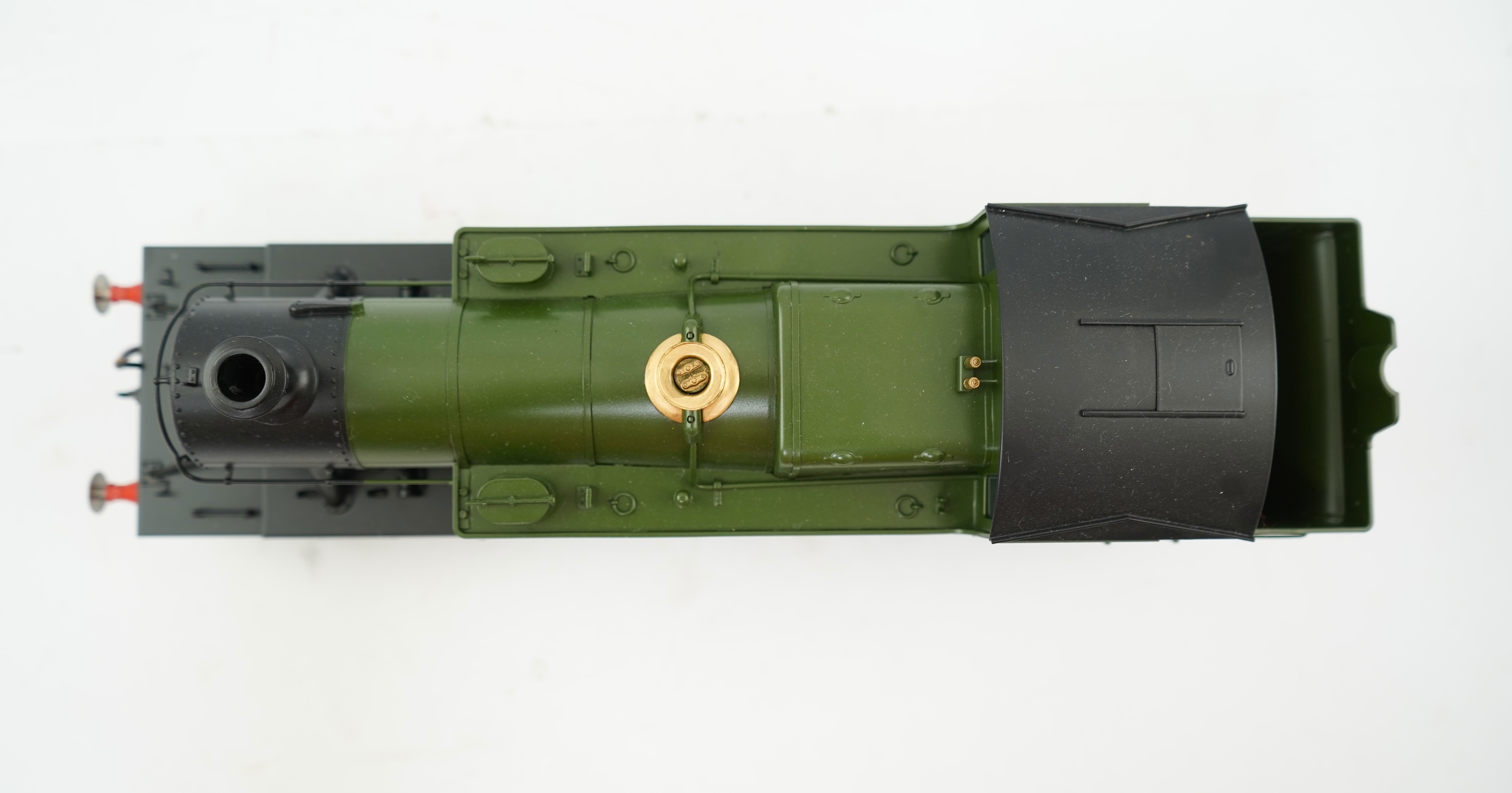 A Gauge One FineScale Brass for Bachmann model of GWR Class 45xx, 4500, 2-6-2T Prairie Tank locomotive, powered for two rail operation.